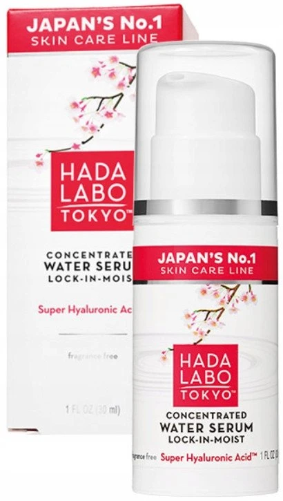 Hada Labo Tokyo koncentruotas Vanduo hialurono rūgšties giluminio drėkinimo serumas veidui, 30 ml