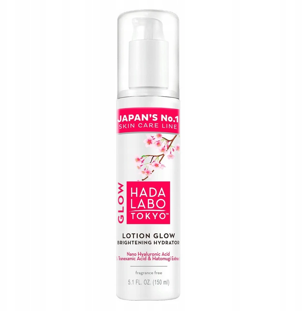 Hada Labo Tokyo Glow hialurono rūgšties skaistinamasis dieninis veido losjonas, 150 ml