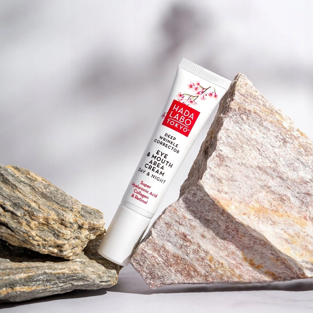 Hada Labo Tokyo Hada Labo Hyaluronic Acid & Collagen Anti-Wrinkle Day & Night Eye Kremas 15 ml
