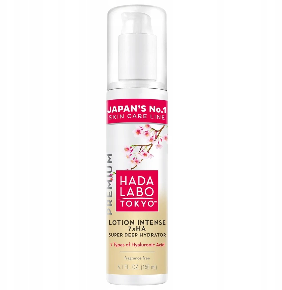 Hada Labo Tokyo Premium 7 x Ha giliai drėkinamasis dieninis veido losjonas, 150 ml