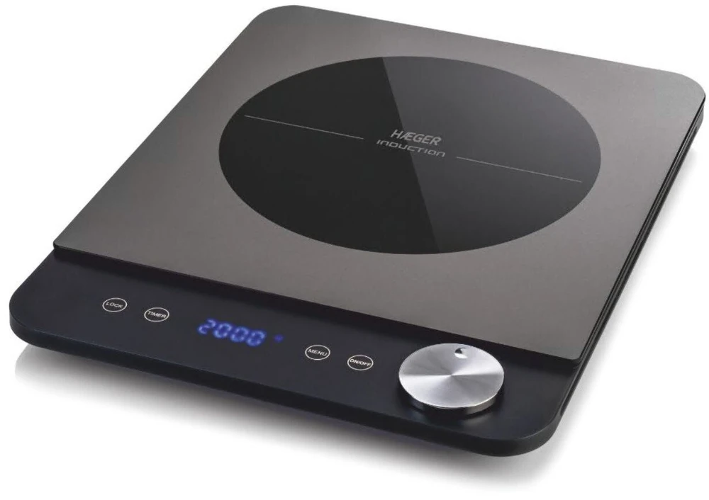 Haeger Indukcinė kaitlentė Super Slim su 1 elementem grzewczym 2000W HP-IND.017A HP-IND.017A