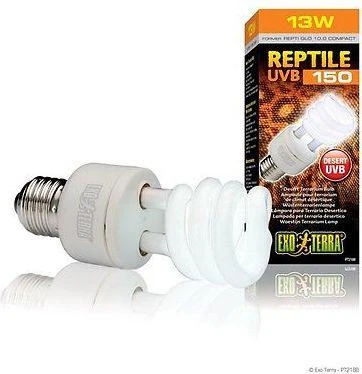 Exoterra Exo Terra - Roplių UVB 150 fluorescencinė lempa 13W E27 - (220.1880)
