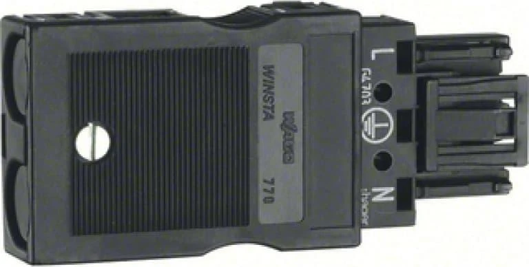 Hager 3-polių išėjimo kištukas G4713