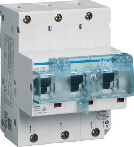 Hager 3P Cs 20A SLS (HTN320C)