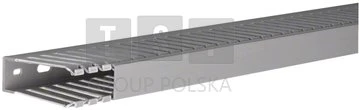 Hager Polo DNG7502507030B tehalit Šukų kanalas DNG 75x25mm PVC pilkas DNG7502507030B /2m/