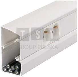 Hager Polo GBD5010009016 tehaselit.GBD Elektros instaliacijos kanalas 50x100mm baltas GBD5010009016 /2m
