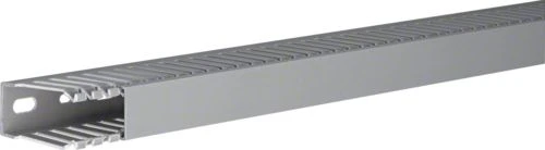 Hager Polo DNG5002507030B tehaselito šukuotas kanalas DNG 50x25mm PVC pilkas DNG5002507030B /2m/