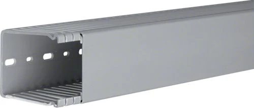 Hager Polo BA68006007030B tehaselito šukuotas kanalas BA6 80x60mm PVC pilkas BA68006007030B /2m/