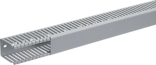 Hager Polo BA66004007030B tehaselito šukuotas kanalas BA6 60x40mm PVC pilkas BA66004007030B /2m/