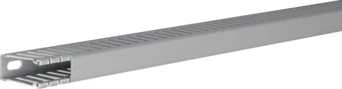 Hager Polo BA64001507030B tehaselito šukuotas kanalas BA6 15x40mm PVC pilkas BA64001507030B /2m/