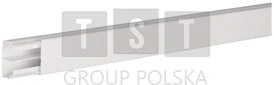 Hager Polo LF2003609016 tehaselit.LF PVC elektros instaliacijos kanalas 20x35mm, 2 kamerų, baltas LF2003609016 /2m
