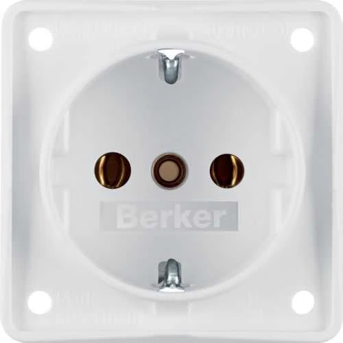 Hager Polo 941852502 Mobilus lizdas IP44 SCHUKO sniego baltumo 941852502