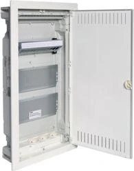 Hager Polo VU36NWP Modulinis paskirstymo skydas 3x12 su tvirtinimo plokšte su 3x230V Volta VU36NWP