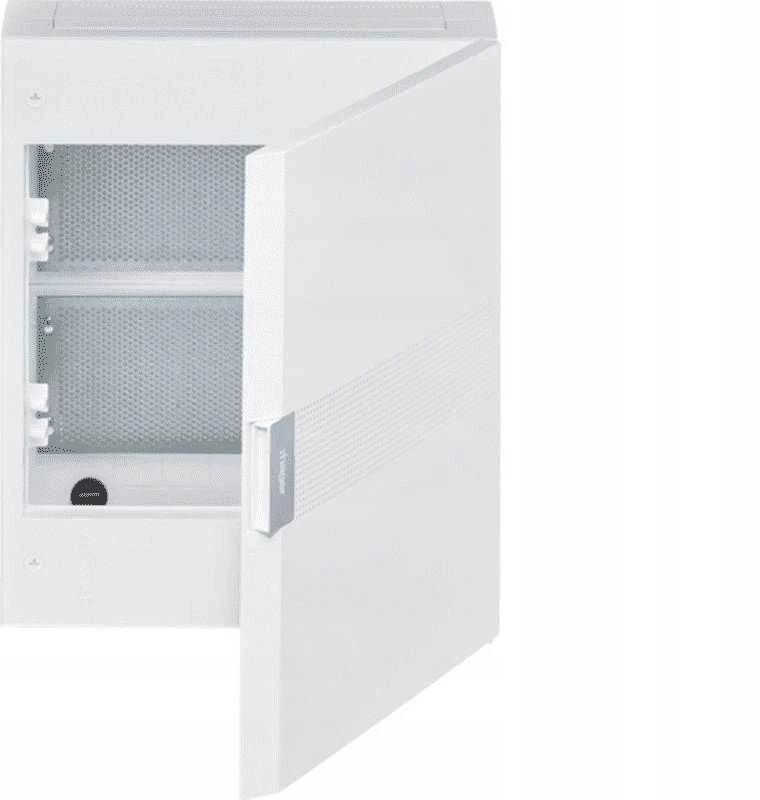 Hager Polo VB218MP Multimedijos skirstomoji skydas 2R IP40, baltos durys VEGA VB218MP