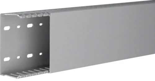 Hager Polo DNG5010007030B tehaselito šukuotas kanalas DNG 50x100mm PVC pilkas DNG5010007030B /2m/