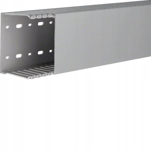 Hager Polo DNG7510007030B tehaselito šukuotas kanalas DNG 75x100mm PVC pilkas DNG7510007030B /2m/