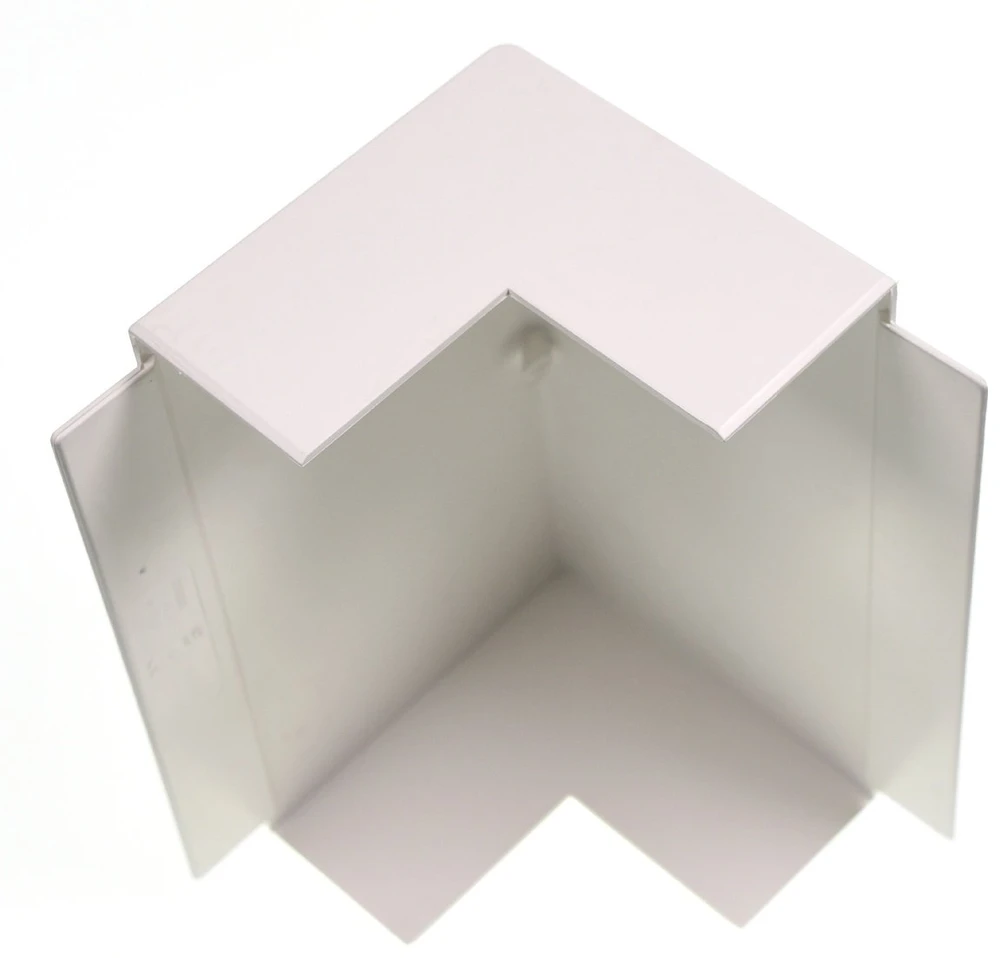 Hager Polo LF6023039016 tehaselit.LF Išorinis kampas, 60x230 mm, baltas LF6023039016