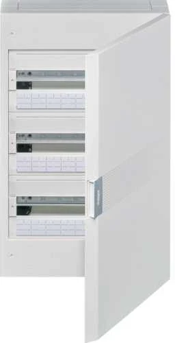 Hager Polo VB318PB vega Paviršinis skirstomasis skydas 3x18M IP40, baltos durys VB318PB