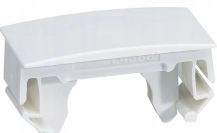 Hager Polo GBDCLIP9016 Tvirtinimo spaustukas 45x45 mm tehaselit.GBD prietaisams, baltas GBDCLIP9016