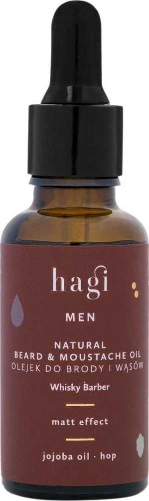 Hagi Whisky Barber barzdos aliejus su pipete