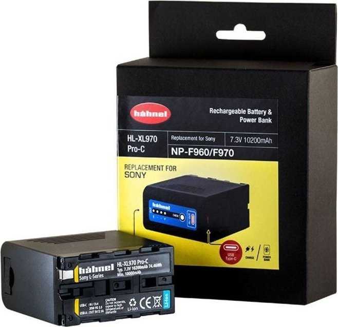 Akumuliatorius Hahnel Hähnel Baterija Sony HL-XL970 Pro-C / NP-F970