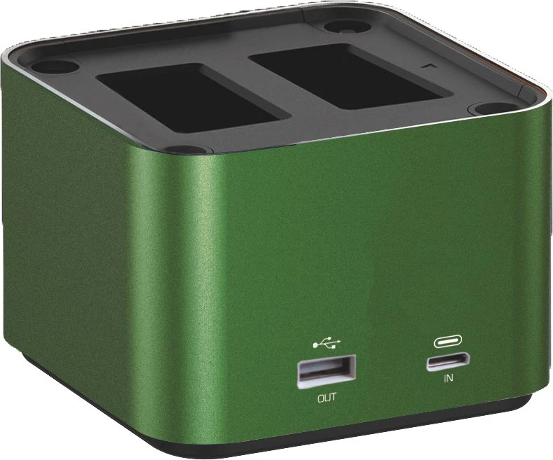 Hähnel ProCube 3 dvigubas įkroviklis Canon