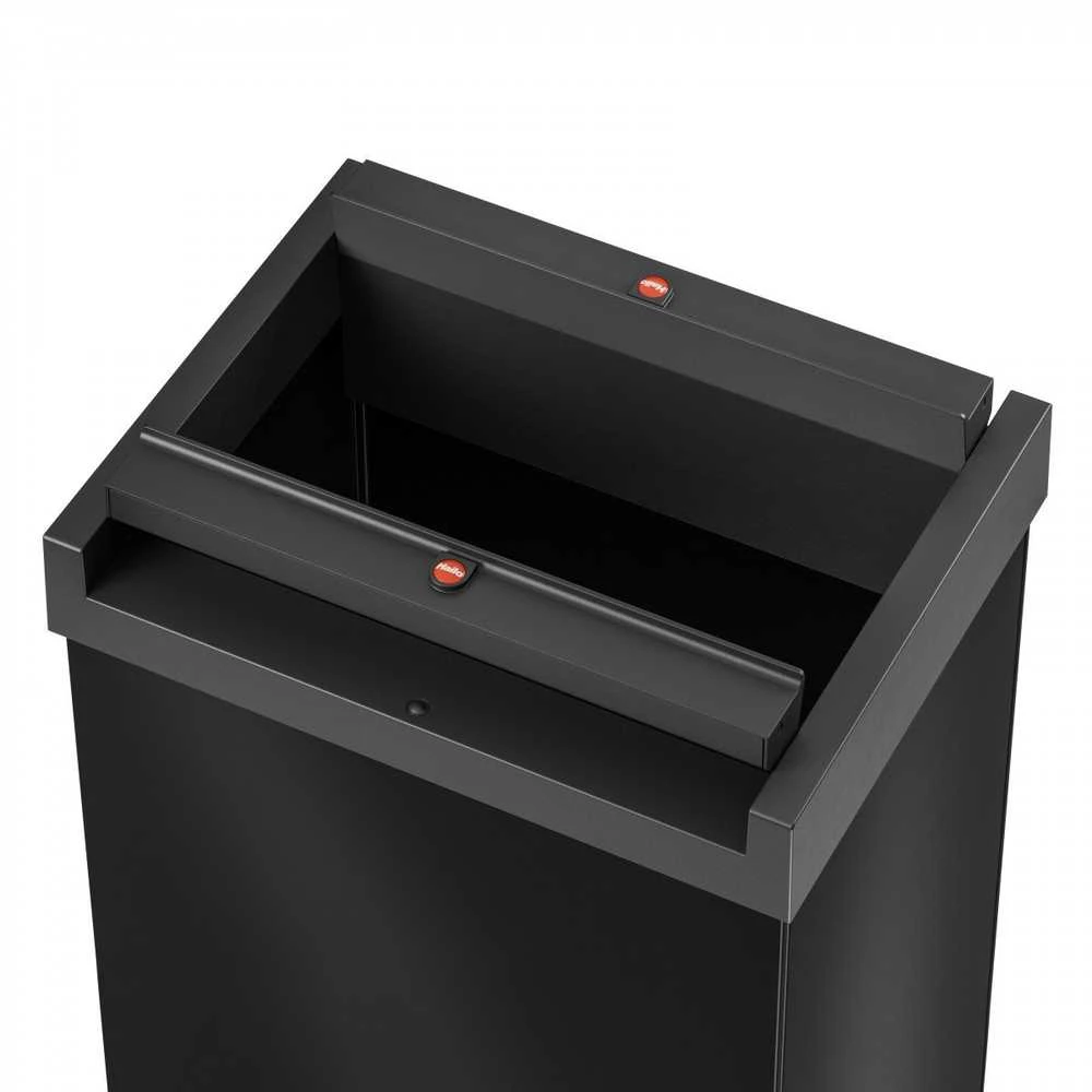 Krepšys skalbiniams Hailo HAILO Atkritumu tvertne Big-Box Swing L / 35L / melna 030840141