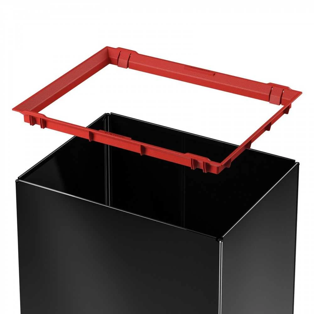 Krepšys skalbiniams Hailo HAILO Atkritumu tvertne Big-Box Swing L / 35L / melna 030840141