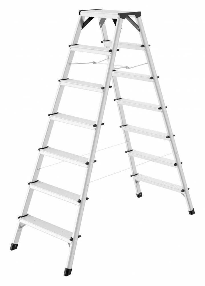 Hailo D60 StandardLine 2x7 laiptelių dvipusės kopėčios