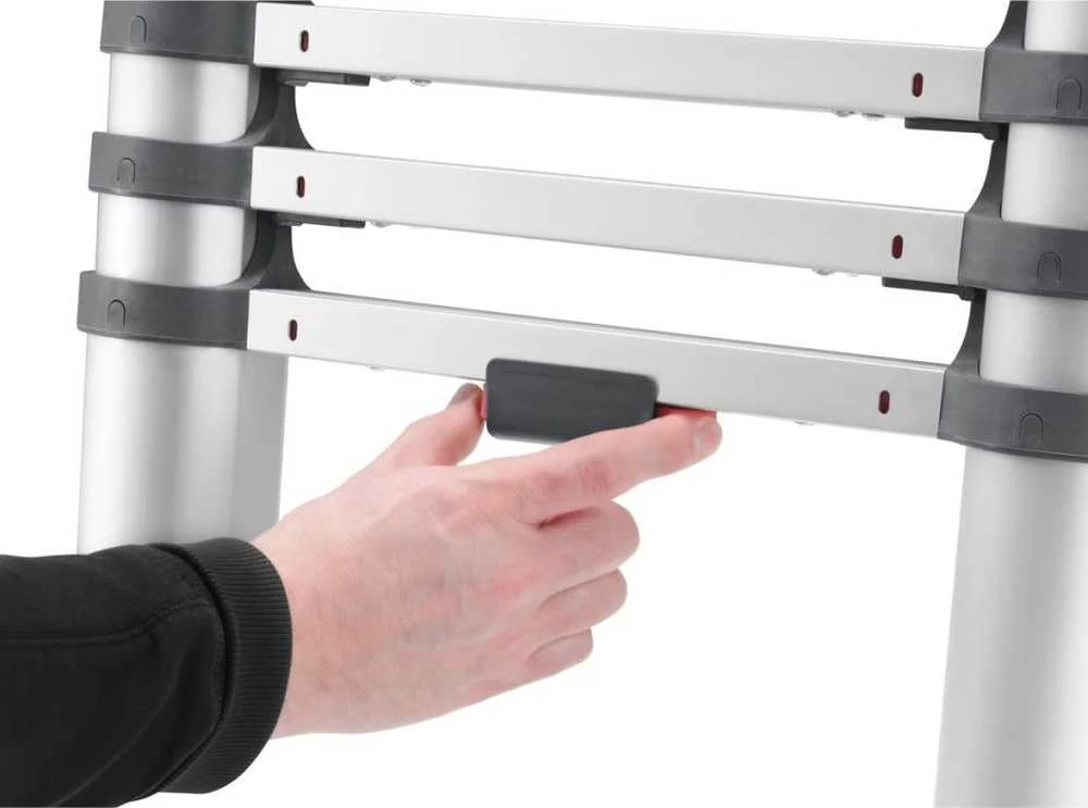 Hailo Teleskopinės kopėčios FlexLine 260, 264cm, aliuminis, 7113-091