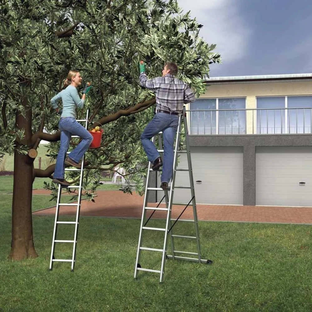 Hailo Hailo trijų dalių ProfiStep kombinuotos kopėčios 263 cm 7309-007
