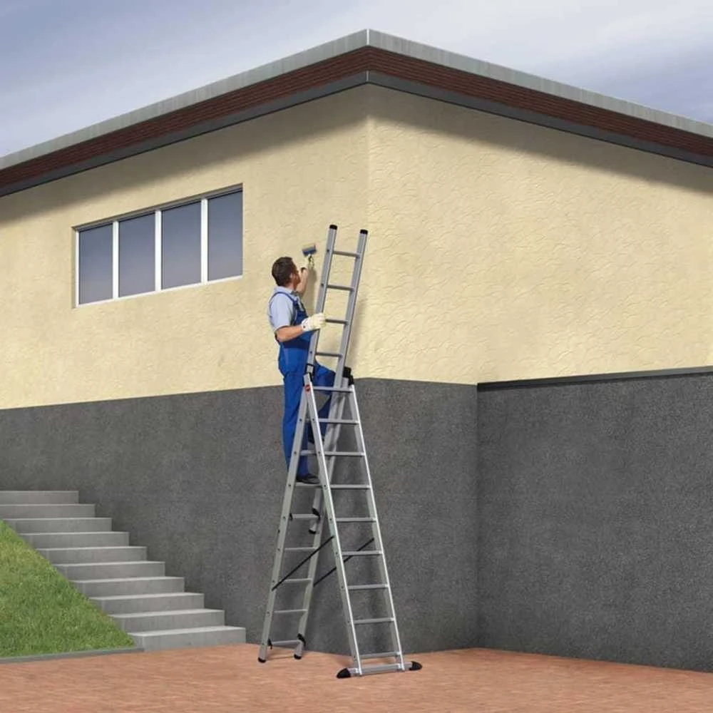 Hailo Hailo trijų dalių ProfiStep kombinuotos kopėčios 263 cm 7309-007