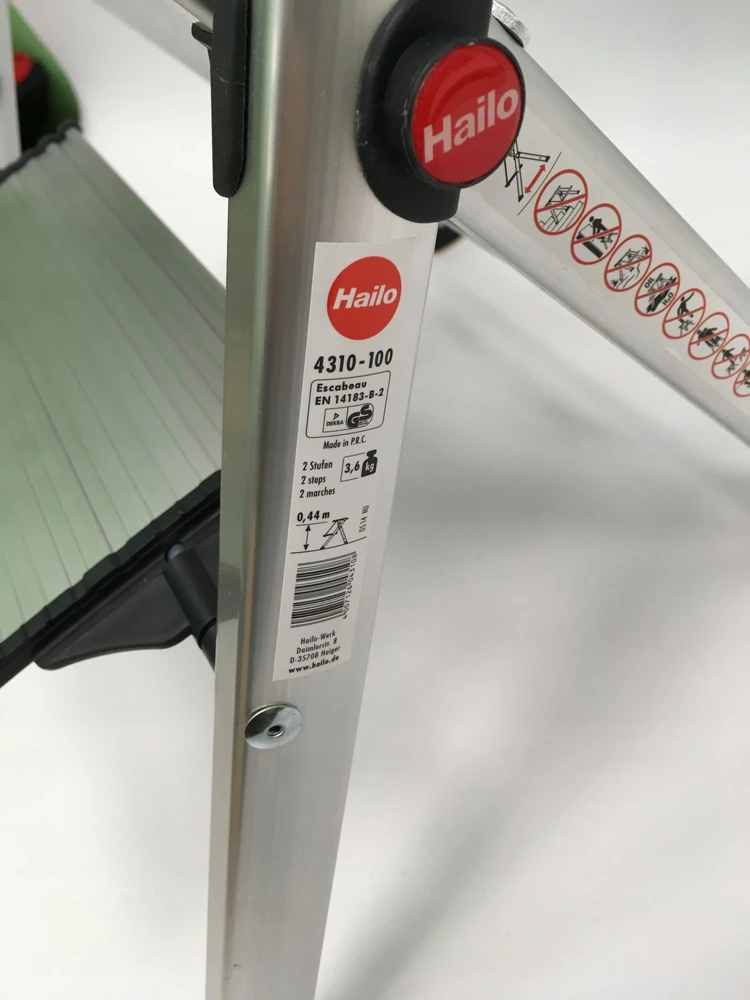 Hailo HAILO Kapnes majsaimniecibas L100 TopLine / aluminija / 5 pakapieni 038050507