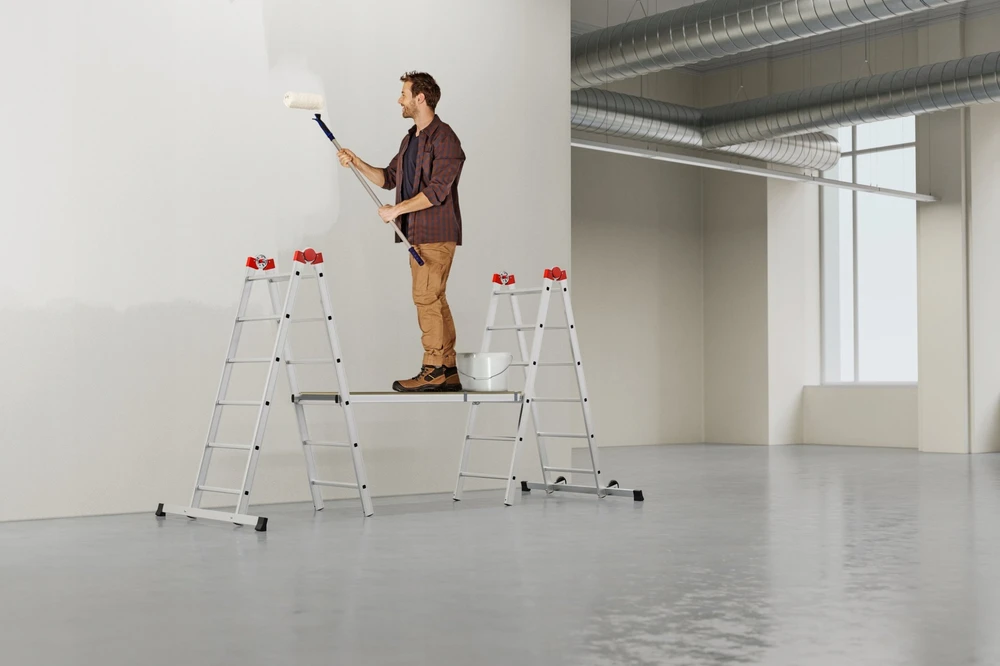 Hailo HAILO pastoliai G60 / aliuminis / 2x12 laiptelių 4007126945983