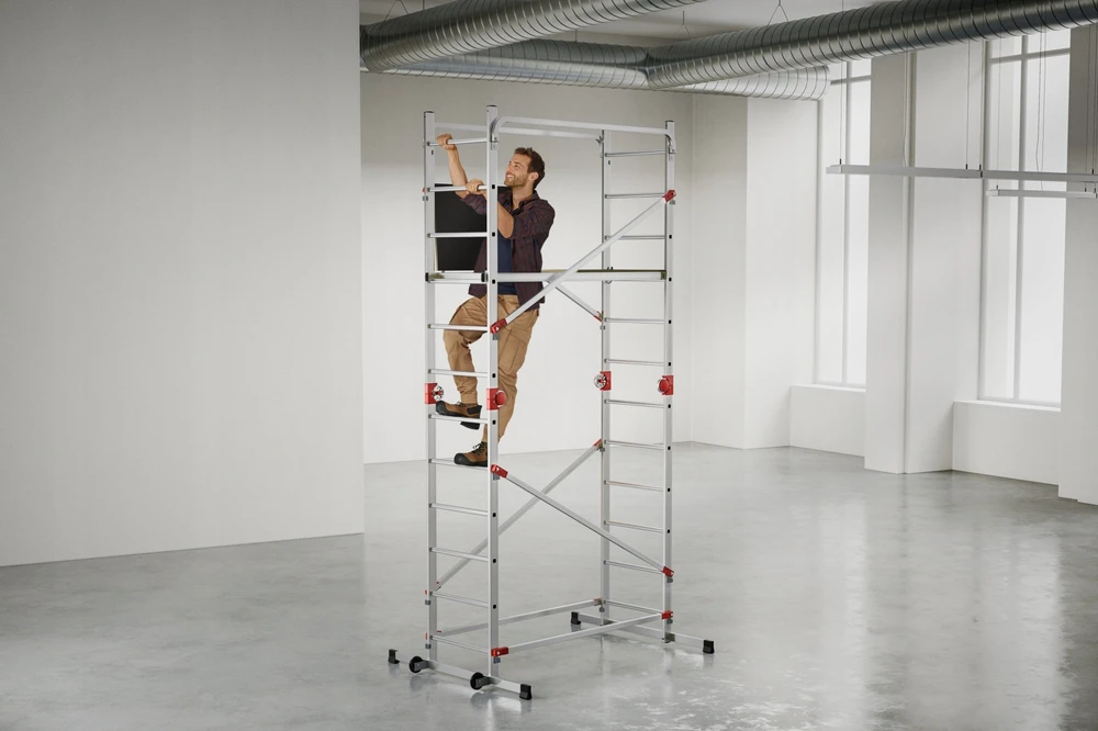 Hailo HAILO pastoliai G60 / aliuminis / 2x12 laiptelių 4007126945983