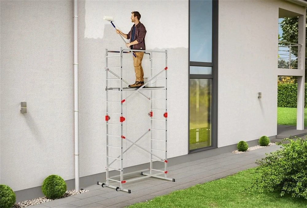 Hailo HAILO pastoliai G60 / aliuminis / 2x12 laiptelių 4007126945983