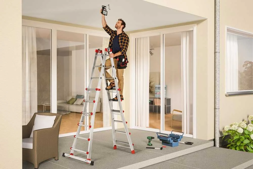 Hailo M80 4x5 Rung Ladder