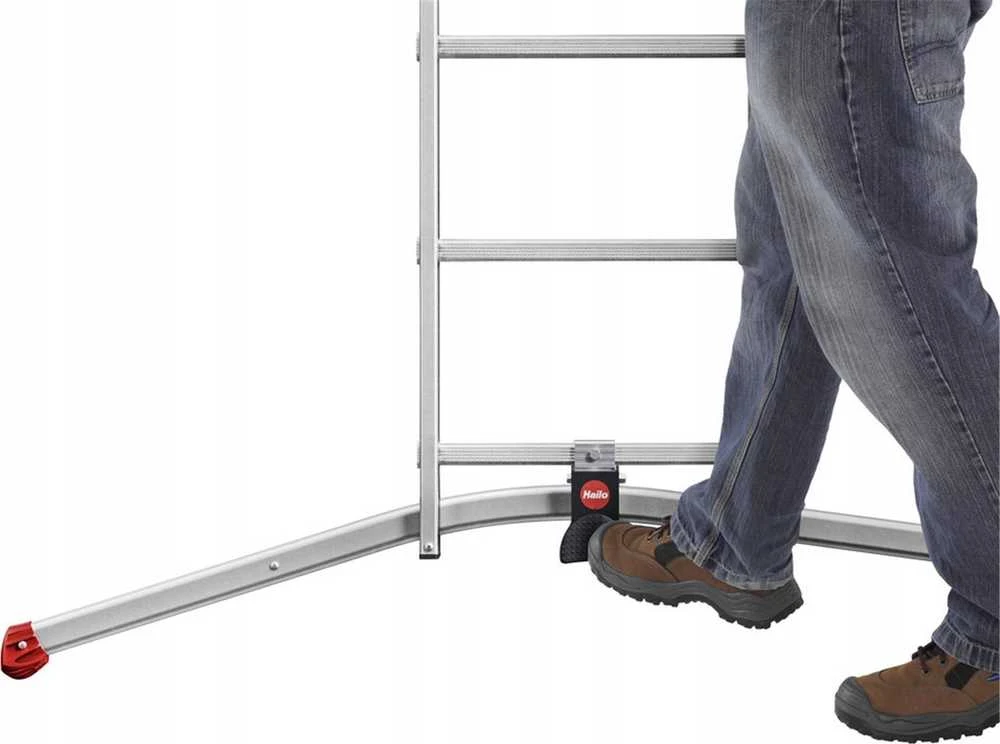 HAILO Kapnes kombinejamas S100 Hailo ProfiLOT / aluminija / 3x12 pakapieni 039312507