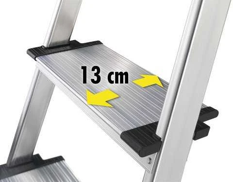 HAILO Kapnes majsaimniecibas L80 ComfortLine / aluminija / 8 pakapieni 038040807