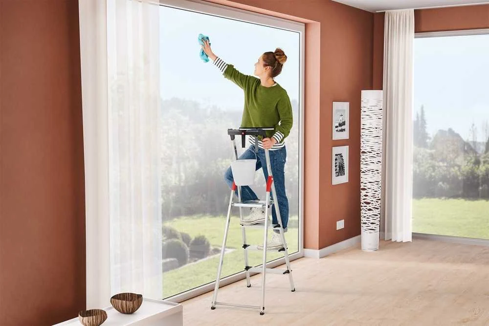 Hailo Kapnes majsaimniecibas L80 ComfortLine / aluminija / 7 pakapieni