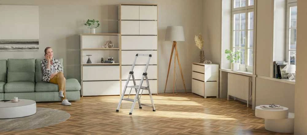 Hailo DK40 BasicLine Design 2 Step Ladder