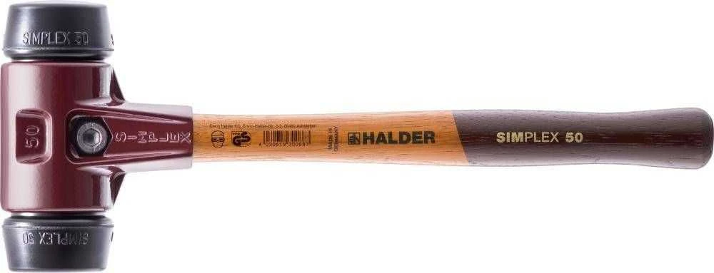 Guminis plaktukas Halder SIMPLEX 3002.080; 2,87 kg