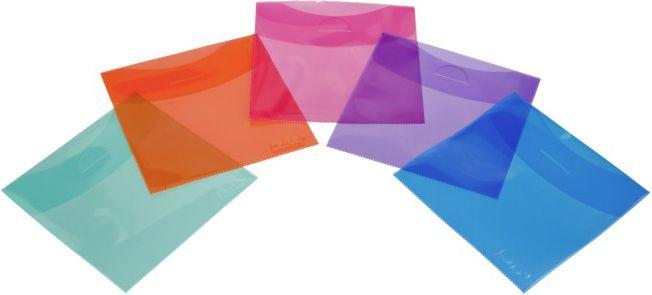 1x50 Hama CD/DVD 51067 Apsauginės rankovės spalvotos