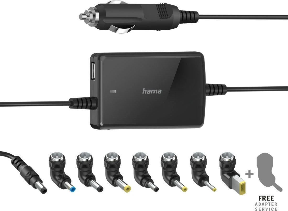 Hama Maitinimo šaltinis automobilinis do notebooka 15-19V/70W