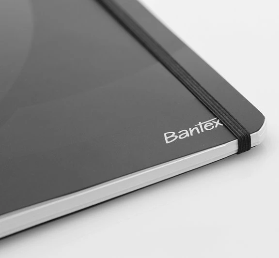 Hamelin Bantex cph 400063589 n/bog užrašų knygelė, A4, linijomis, juoda