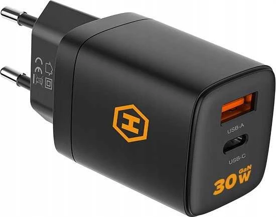 Įkroviklis Hammer Įkroviklis Sieciowa Hammer 30W Pd Usb Typ-C Rapidcharge Duo