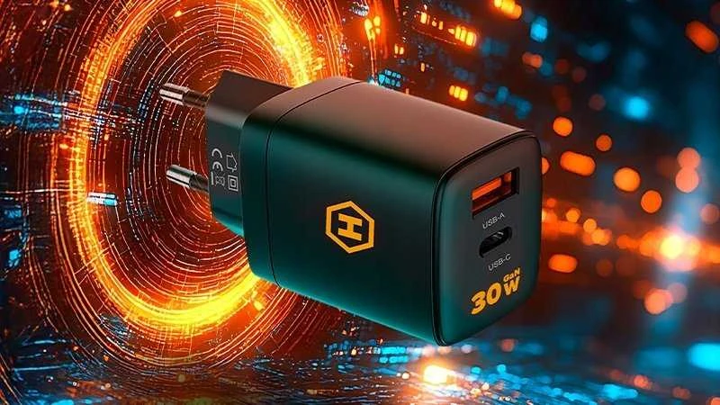Įkroviklis Hammer Įkroviklis Sieciowa Hammer 30W Pd Usb Typ-C Rapidcharge Duo