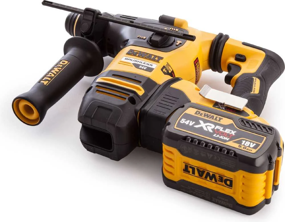 Perforatorius DeWalt DCH333X2-QW; 3,5 J; SDS-plus; 54 V; 2x9,0 Ah akum.