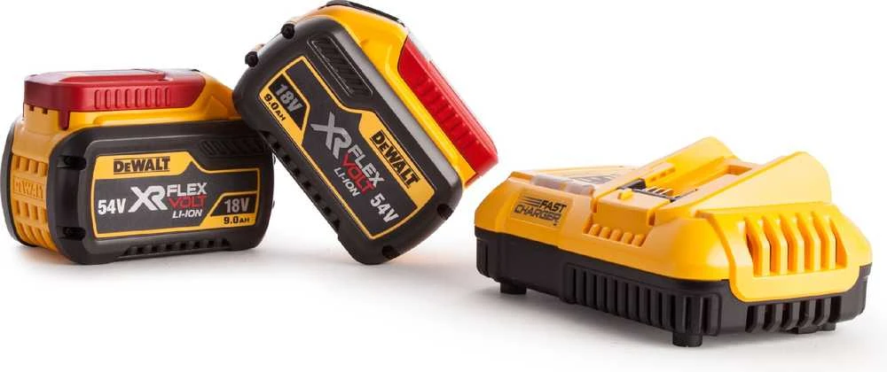Perforatorius DeWalt DCH333X2-QW; 3,5 J; SDS-plus; 54 V; 2x9,0 Ah akum.