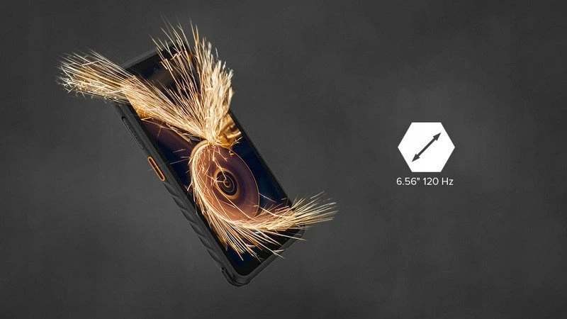 Išmanusis telefonas MyPhone Hammer Iron 6 5G, 6/128GB, juodas